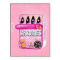 Picture of Sardines Tin Can Pink _GroupedProduct_Rectangle_Portrait_Canvas_Framed_