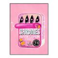 Picture of Sardines Tin Can Pink _GroupedProduct_Rectangle_Portrait_Canvas_Framed_