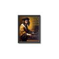 Picture of Old Vinyl Sounds Better Typography Poster _GroupedProduct_Rectangle_Portrait_Canvas_Framed_