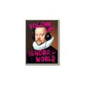 Picture of Volume Up Typography Poster _GroupedProduct_Rectangle_Portrait_Canvas_Framed_