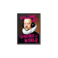 Picture of Volume Up Typography Poster _GroupedProduct_Rectangle_Portrait_Canvas_Framed_