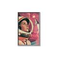 Picture of Astronaut in Space _GroupedProduct_Rectangle_Portrait_Canvas_Framed_