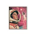 Picture of Astronaut in Space _GroupedProduct_Rectangle_Portrait_Canvas_Framed_