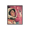 Picture of Astronaut in Space _GroupedProduct_Rectangle_Portrait_Canvas_Framed_