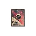 Picture of Astronaut in  Space _GroupedProduct_Rectangle_Portrait_Canvas_Framed_