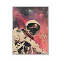 Picture of Astronaut in  Space _GroupedProduct_Rectangle_Portrait_Canvas_Framed_