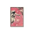 Picture of Astronaut in  Space _GroupedProduct_Rectangle_Portrait_Canvas_Framed_