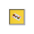 Picture of Sushi Selection on a Playing Card _GroupedProduct_Square_Canvas_Framed_