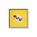 Picture of Sushi Selection on a Playing Card _GroupedProduct_Square_Canvas_Framed_