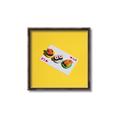 Picture of Sushi Selection on a Playing Card _GroupedProduct_Square_Canvas_Framed_