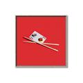 Picture of Sushi card _GroupedProduct_Square_Canvas_Framed_