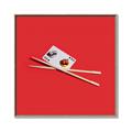 Picture of Sushi card _GroupedProduct_Square_Canvas_Framed_
