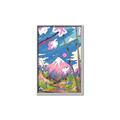 Picture of The Way To the Mountain _GroupedProduct_Rectangle_Portrait_Canvas_Framed_