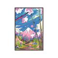 Picture of The Way To the Mountain _GroupedProduct_Rectangle_Portrait_Canvas_Framed_