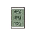 Picture of Good Times Poster _GroupedProduct_Rectangle_Portrait_Canvas_Framed_