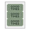 Picture of Good Times Poster _GroupedProduct_Rectangle_Portrait_Canvas_Framed_