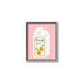 Picture of Orange Juice Poster _GroupedProduct_Rectangle_Portrait_Canvas_Framed_