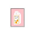 Picture of Orange Juice Poster _GroupedProduct_Rectangle_Portrait_Canvas_Framed_