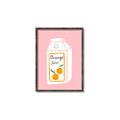 Picture of Orange Juice Poster _GroupedProduct_Rectangle_Portrait_Canvas_Framed_