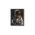 Picture of Untamed Spaceman _GroupedProduct_Rectangle_Portrait_Canvas_Framed_