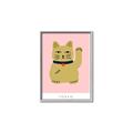 Picture of Maneki Neko – Lucky Cat _GroupedProduct_Rectangle_Portrait_Canvas_Framed_