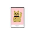 Picture of Maneki Neko – Lucky Cat _GroupedProduct_Rectangle_Portrait_Canvas_Framed_