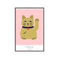 Picture of Maneki Neko – Lucky Cat _GroupedProduct_Rectangle_Portrait_Canvas_Framed_