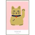 Picture of Maneki Neko – Lucky Cat _GroupedProduct_Rectangle_Portrait_Canvas_Framed_