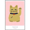 Picture of Maneki Neko – Lucky Cat _GroupedProduct_Rectangle_Portrait_Canvas_Framed_