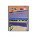 Picture of Retro Style Piano _GroupedProduct_Rectangle_Portrait_Canvas_Framed_