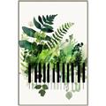 Picture of Piano watercolor Poster _GroupedProduct_Rectangle_Portrait_Canvas_Framed_