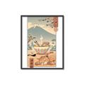 Picture of Catana Ramen Poster _GroupedProduct_Rectangle_Portrait_Canvas_Framed_