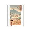 Picture of Catana Ramen Poster _GroupedProduct_Rectangle_Portrait_Canvas_Framed_