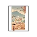 Picture of Catana Ramen Poster _GroupedProduct_Rectangle_Portrait_Canvas_Framed_