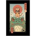 Picture of Catana  Frog Poster _GroupedProduct_Rectangle_Portrait_Canvas_Framed_