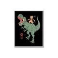 Picture of Catana T-Rex _GroupedProduct_Rectangle_Portrait_Canvas_Framed_
