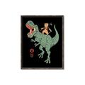 Picture of Catana T-Rex _GroupedProduct_Rectangle_Portrait_Canvas_Framed_
