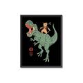 Picture of Catana T-Rex _GroupedProduct_Rectangle_Portrait_Canvas_Framed_