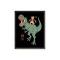 Picture of Catana T-Rex _GroupedProduct_Rectangle_Portrait_Canvas_Framed_