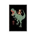 Picture of Catana T-Rex _GroupedProduct_Rectangle_Portrait_Canvas_Framed_