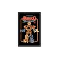 Picture of Robo Neko Cat Poster _GroupedProduct_Rectangle_Portrait_Canvas_Framed_