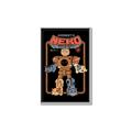 Picture of Robo Neko Cat Poster _GroupedProduct_Rectangle_Portrait_Canvas_Framed_