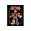 Picture of Robo Neko Cat Poster _GroupedProduct_Rectangle_Portrait_Canvas_Framed_