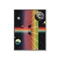 Picture of Space Rainbow Poster  _GroupedProduct_Rectangle_Portrait_Canvas_Framed_