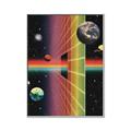 Picture of Space Rainbow Poster  _GroupedProduct_Rectangle_Portrait_Canvas_Framed_
