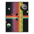 Picture of Space Rainbow Poster  _GroupedProduct_Rectangle_Portrait_Canvas_Framed_