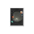 Picture of Abstract Space Poster _GroupedProduct_Rectangle_Portrait_Canvas_Framed_