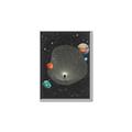 Picture of Abstract Space Poster _GroupedProduct_Rectangle_Portrait_Canvas_Framed_