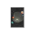Picture of Abstract Space Poster _GroupedProduct_Rectangle_Portrait_Canvas_Framed_