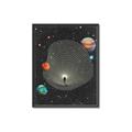 Picture of Abstract Space Poster _GroupedProduct_Rectangle_Portrait_Canvas_Framed_